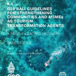 The Tourism Sustainability Plan of Somiedo (Asturias), an example of a successful case presented during the G20 meeting held in Bali by the World Tourism Organization.